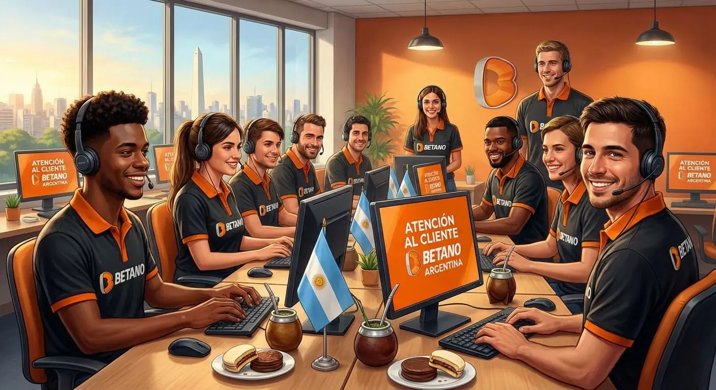 Soporte técnico en español en casino Betano online argentino