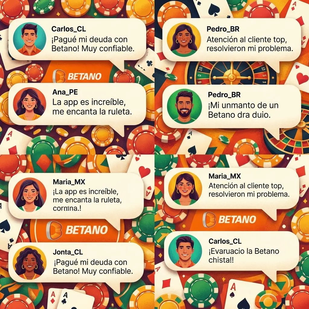 Opiniones positivas de argentinos sobre la app casino Betano