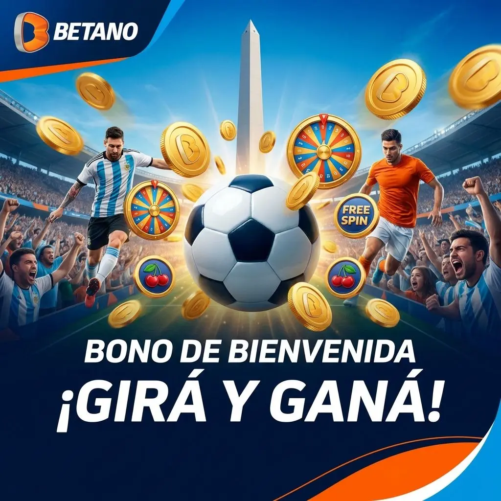 Banner de promociones y bonos por depósito en Betano Argentina