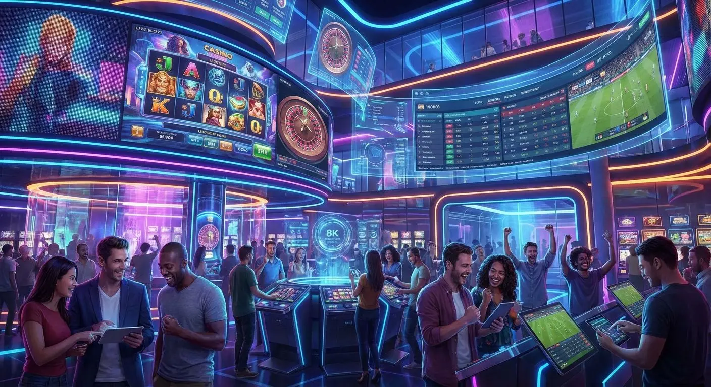 Usuarios participando en juegos de casino y apuestas deportivas a través de Betano Argentina